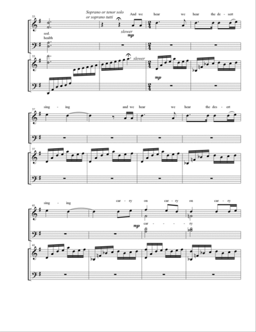 Carry On Voice scores gallery preview page 4