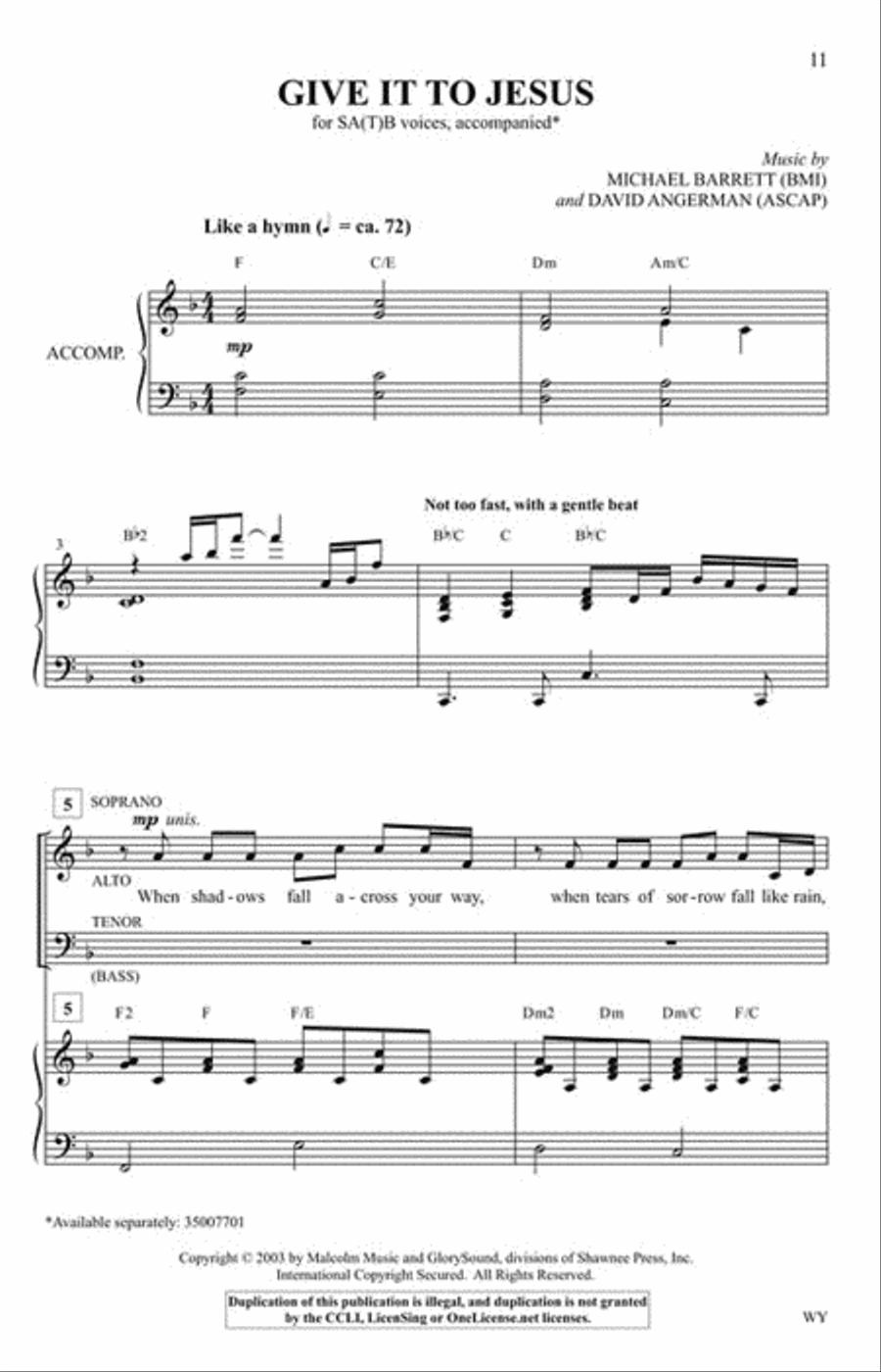One Rehearsal Wonders, Volume 3 Choir scores gallery preview page 2