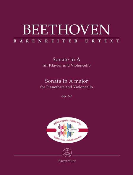 Sonata for Pianoforte and Violoncello A major, op. 69