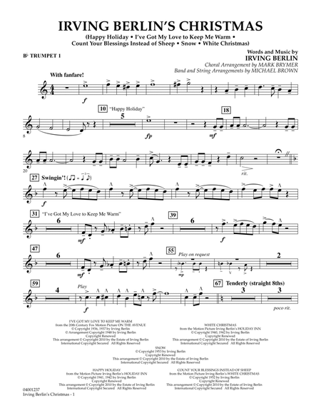 Irving Berlin's Christmas (Medley) - Bb Trumpet 1