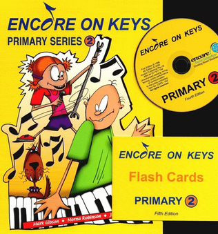 Encore On Keys Primary Piano Lev 2 Book/Online Audio/Flash Cards
