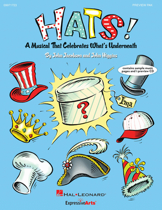 Book cover for Hats!
