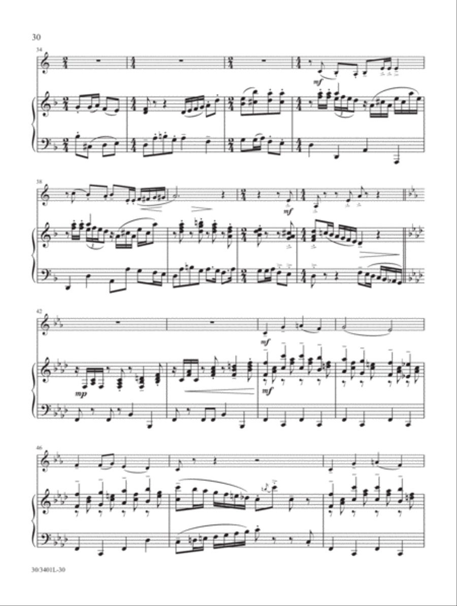 French Horn Solos for Worship, Vol. 2 Piano scores gallery preview page 13