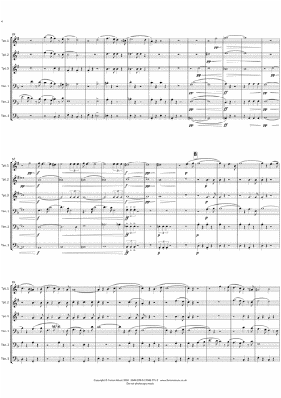 Trauermarsch Trumpet scores gallery preview page 4