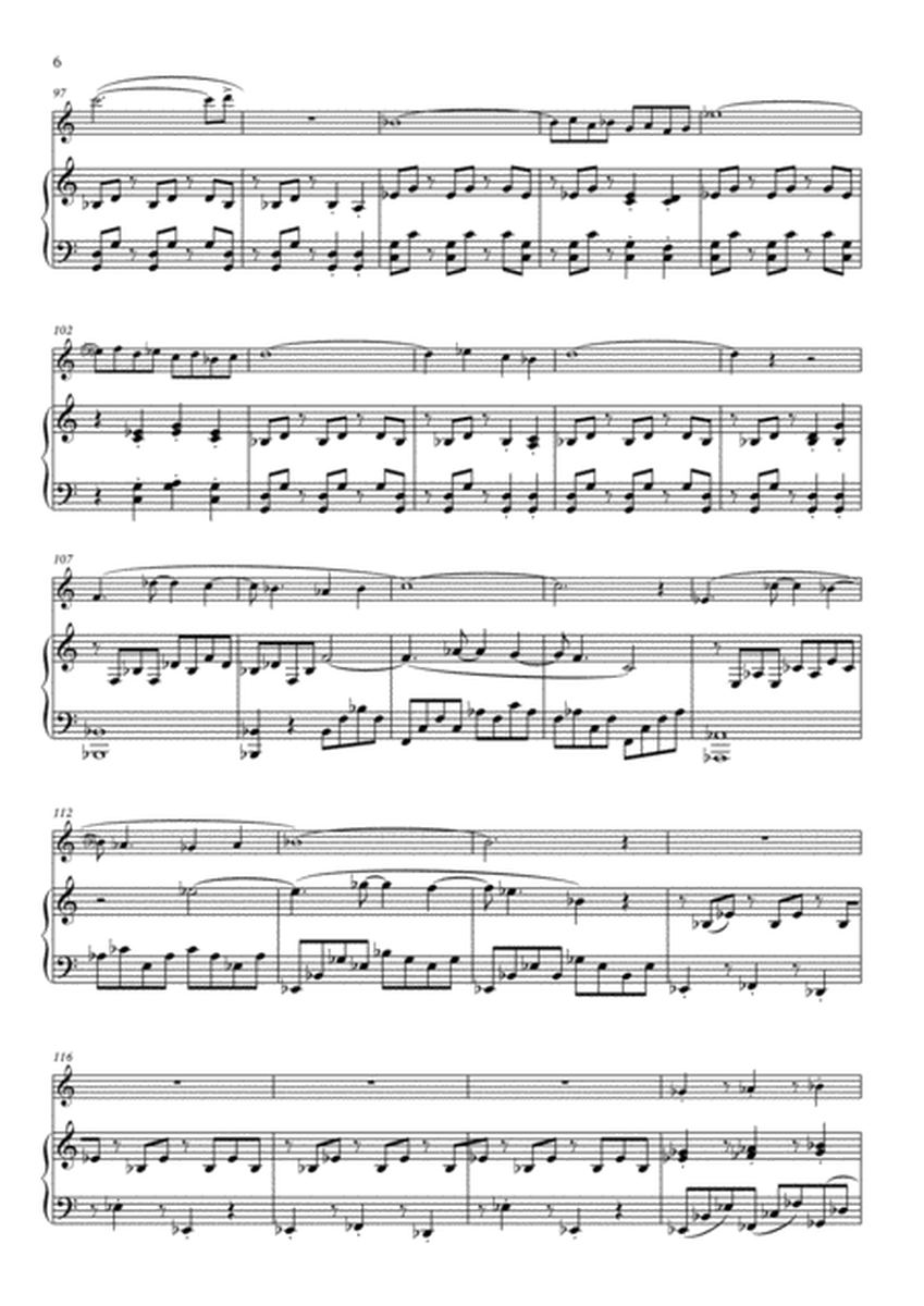 Salsamania for Flute and Piano