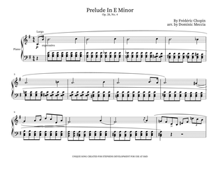 Book cover for Prelude In E Minor, Op. 28, No. 4