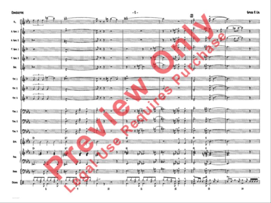 Spies R Us Jazz Ensemble scores gallery preview page 6