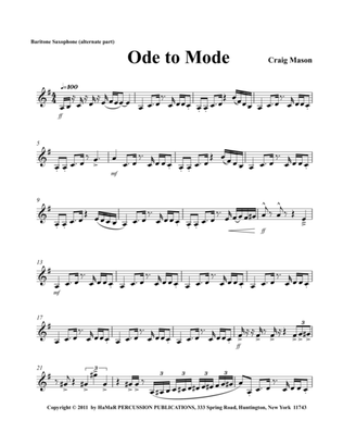 Ode to Mode