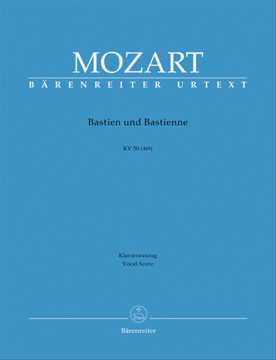 Bastien and Bastienne, KV 50 (46b) Tenor Voice scores gallery preview page 1