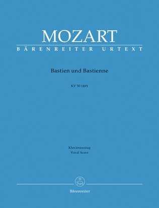 Book cover for Bastien and Bastienne, KV 50 (46b)