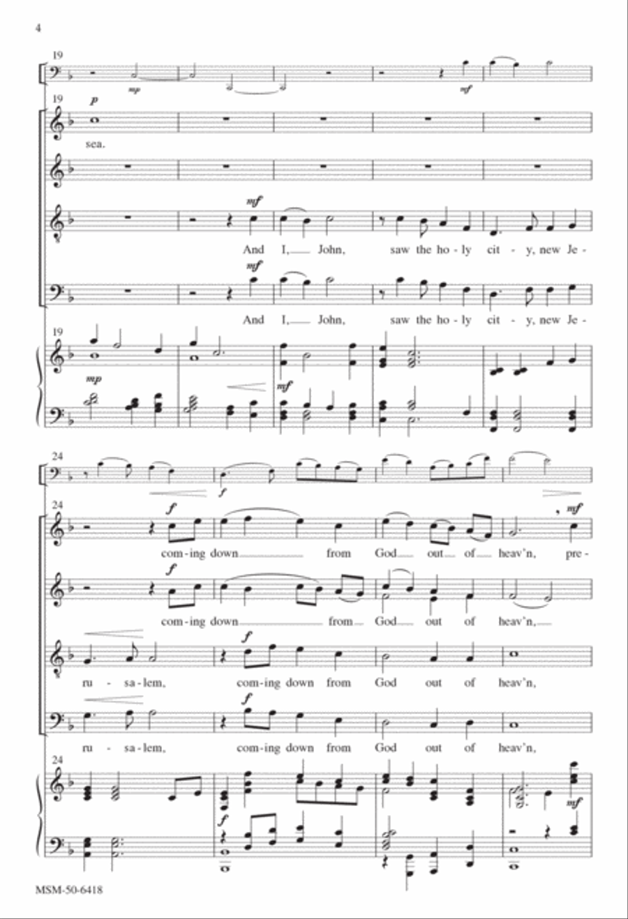 And I Saw a New Heaven And I Saw a New Heaven Divisi scores gallery preview page 3