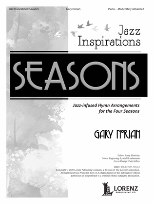 Book cover for Jazz Inspirations: Seasons