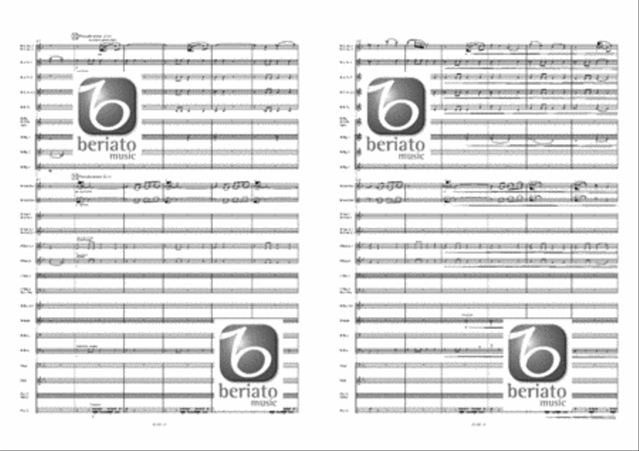 El Cid Fanfare Band scores gallery preview page 10