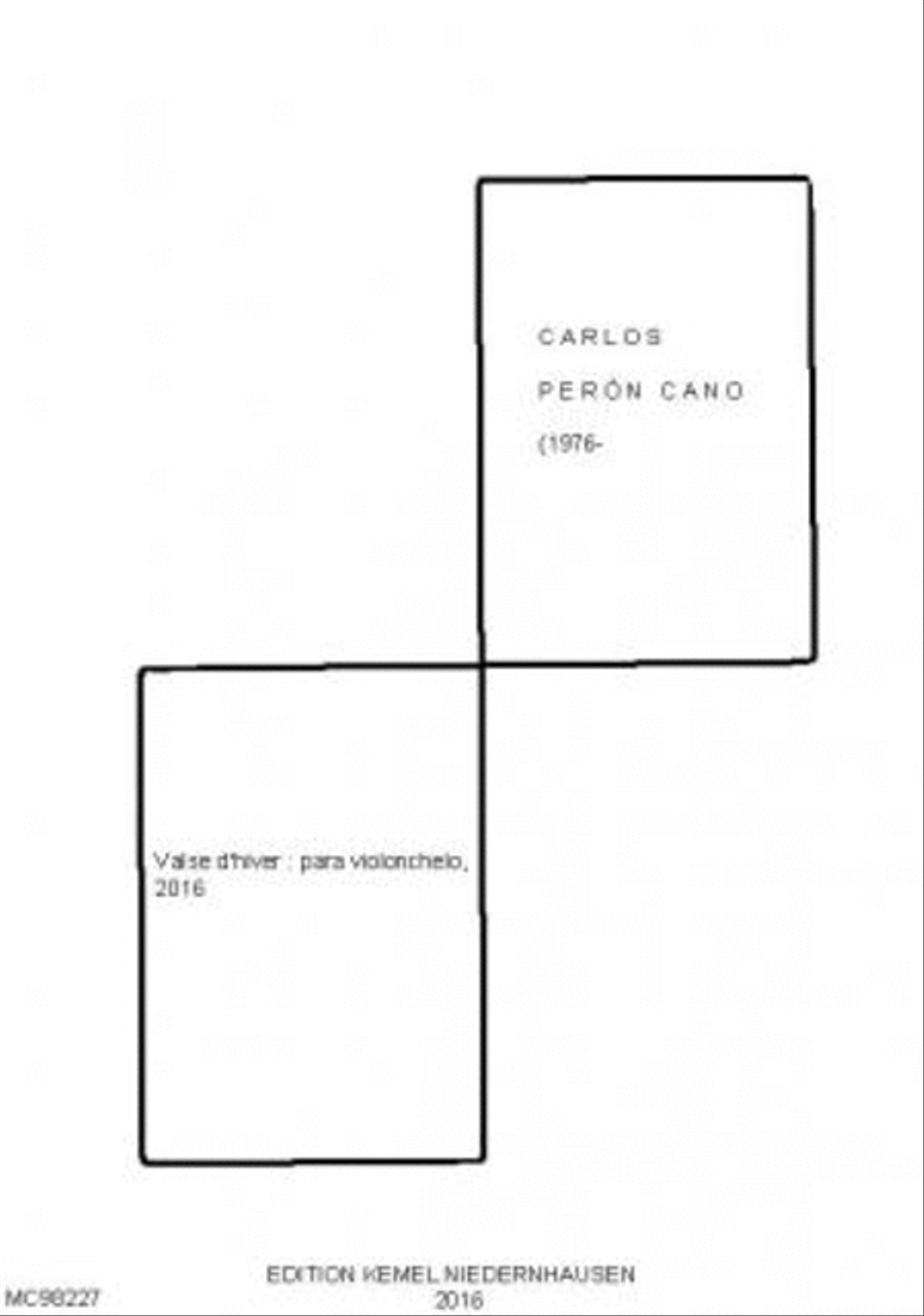 Valse d'hiver Cello scores gallery preview page 1