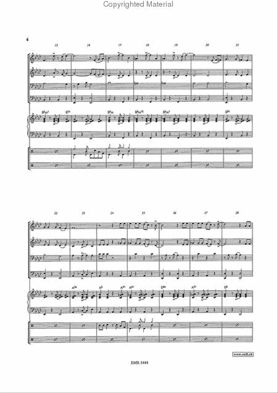 South America Take It Away Concert Band scores gallery preview page 4