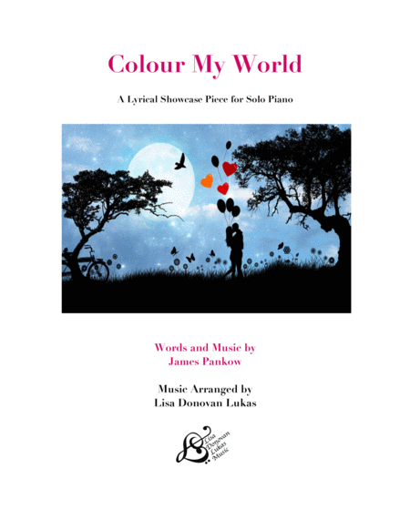 Colour My World for Solo Piano image number null