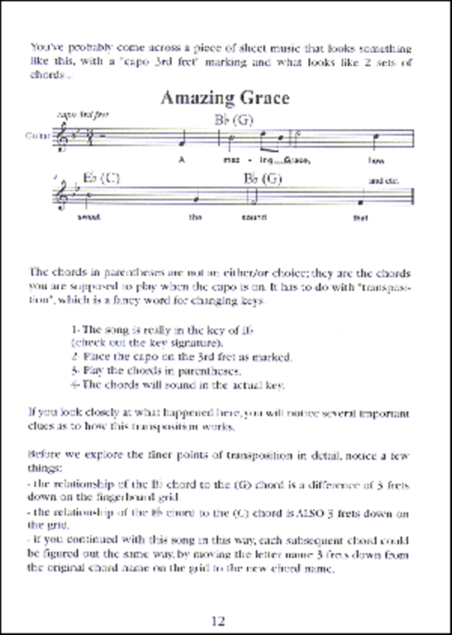 FAQ: Types and Uses of the Capo Guitar scores gallery preview page 2
