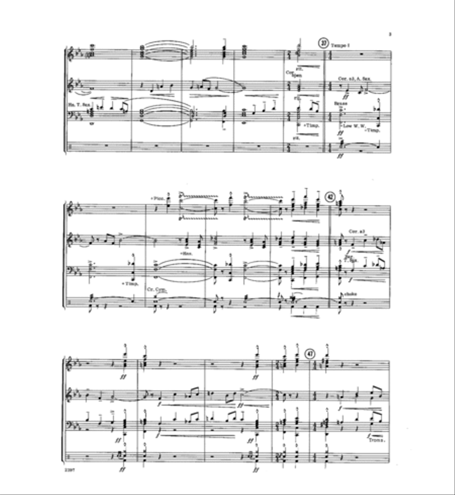 Caravelle Concert Band scores gallery preview page 4
