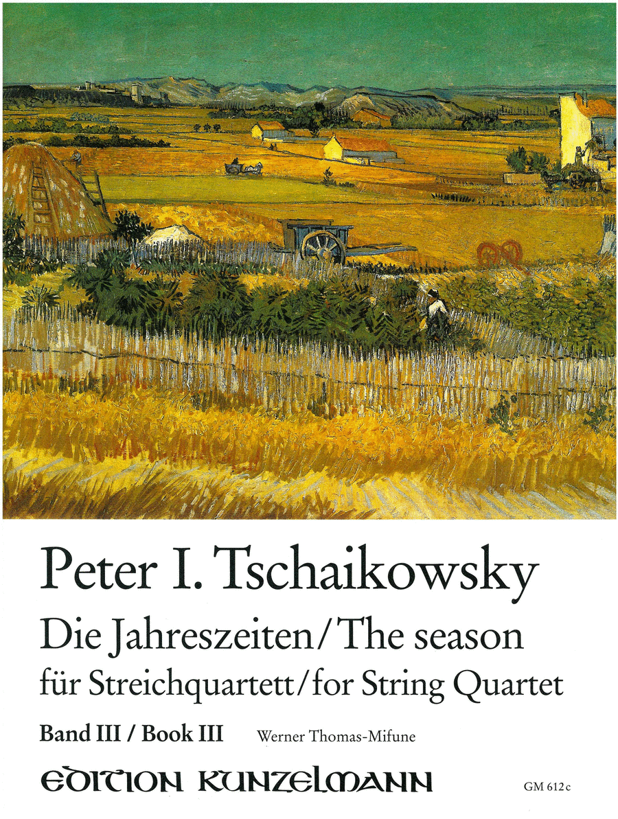 The seasons for string quartet, Volume 3