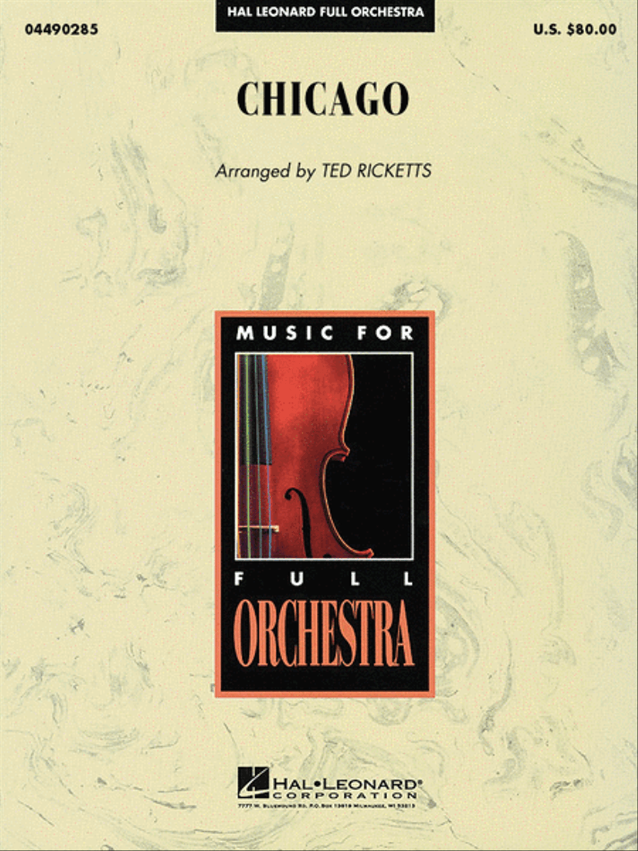 Chicago Full Orchestra scores gallery preview page 1