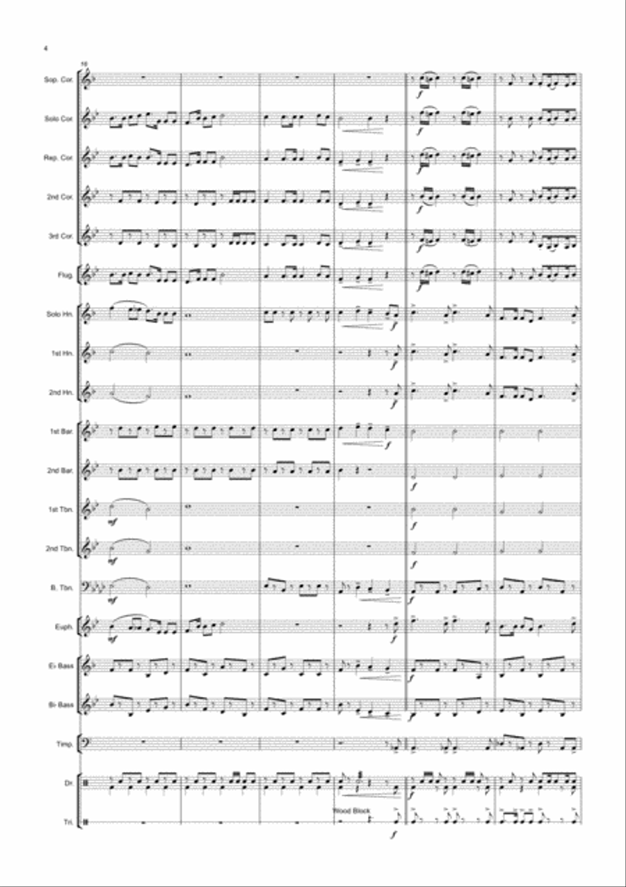 American Traveller Brass Ensemble scores gallery preview page 4