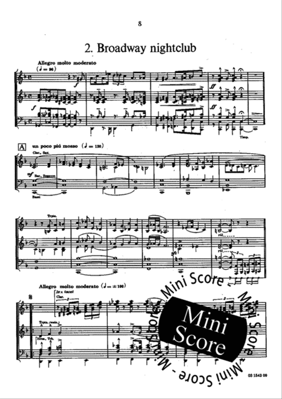 On Broadway Fanfare Band scores gallery preview page 12