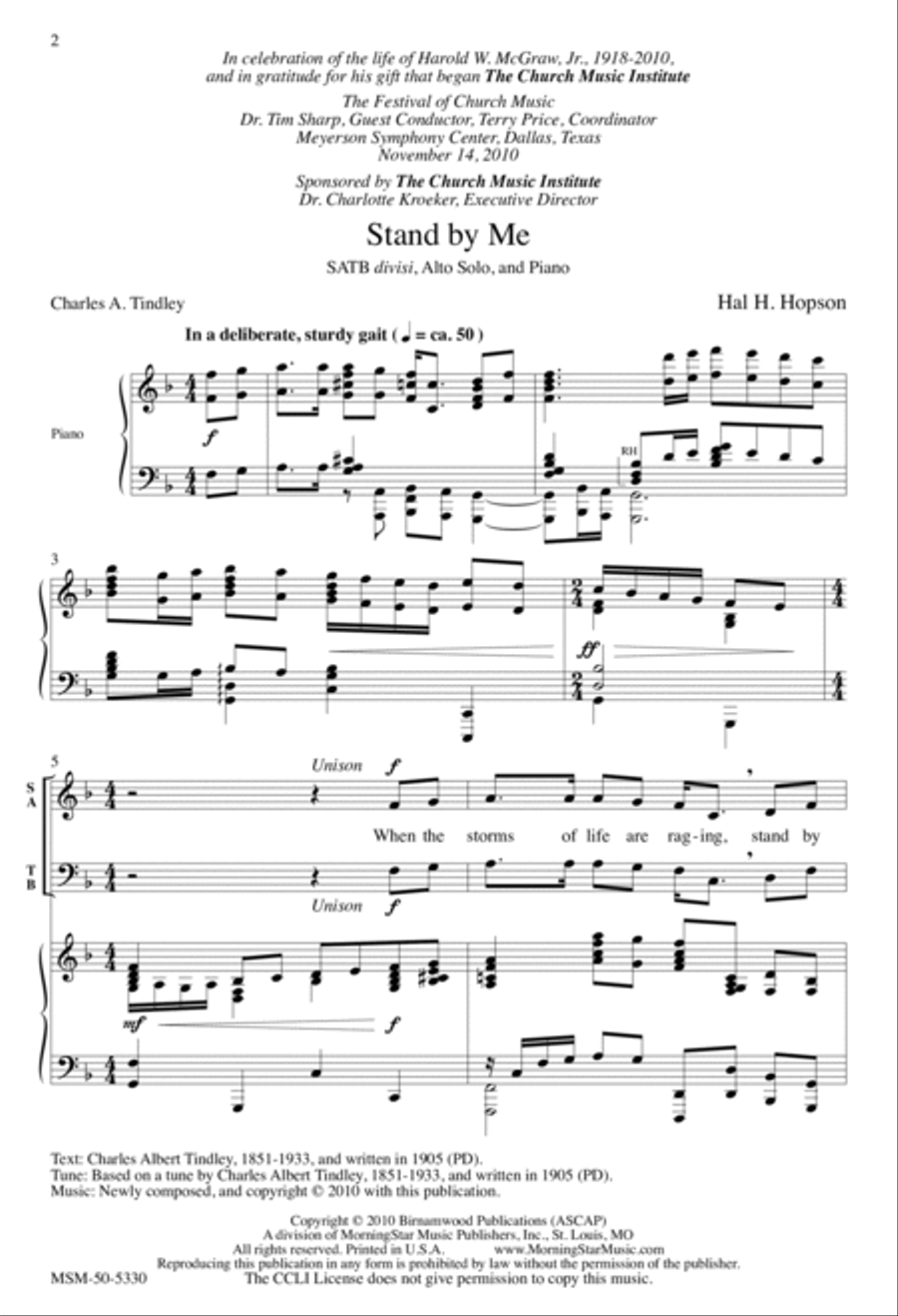 Stand By Me Stand By Me Divisi scores gallery preview page 2