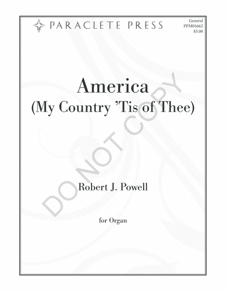 America (My Country 'Tis' of Thee)