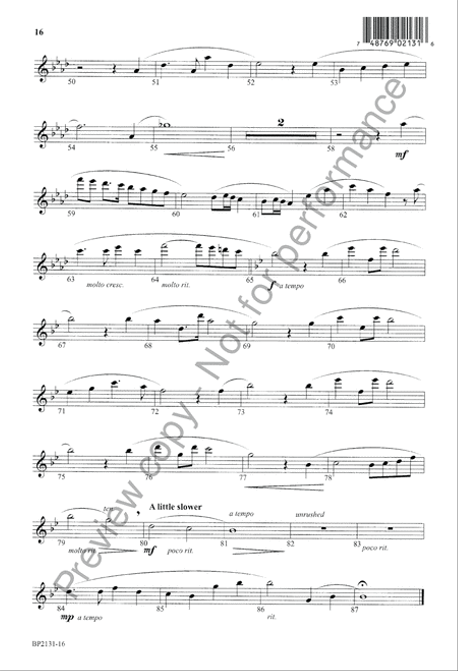 Be My Church 4-Part scores gallery preview page 17