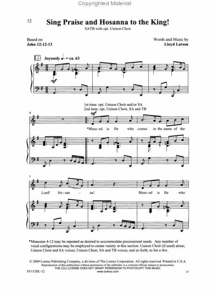 Touched by the Christ - Performance CD/SATB Score Combination