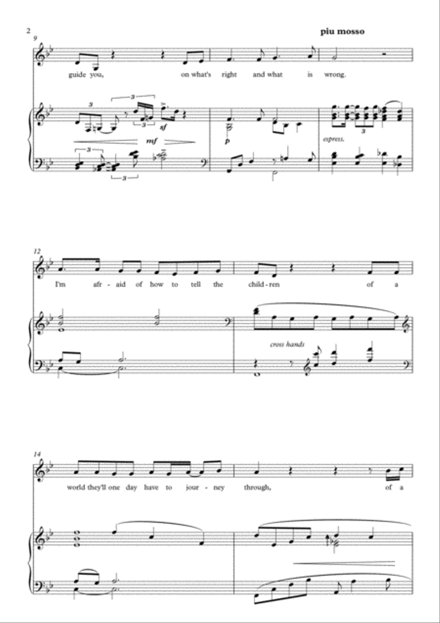 Apology to a Child Apology to a Child Voice scores gallery preview page 2