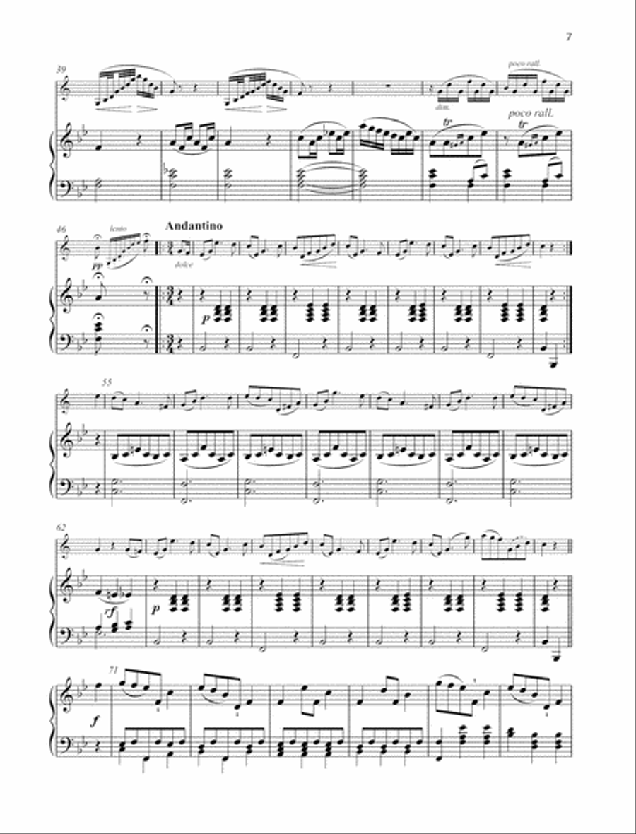 Joy of Music - Discoveries from the Schott Archives Clarinet Solo scores gallery preview page 7