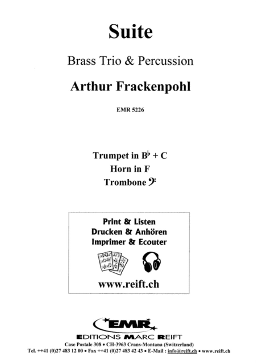 Suite Horn scores gallery preview page 2