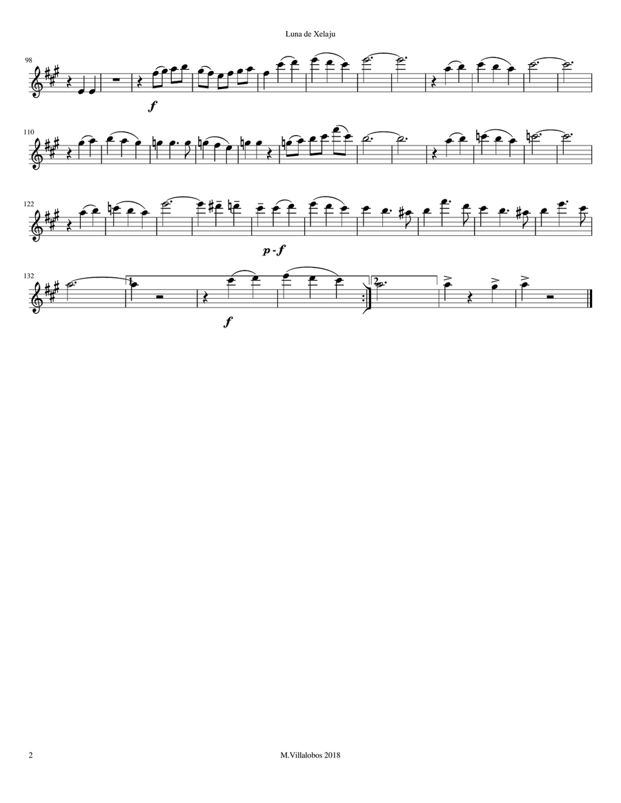 Luna de Xelajú String Orchestra scores gallery preview page 6