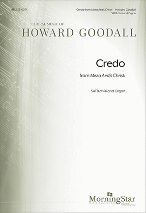 Book cover for Credo from Missa Aedis Christi