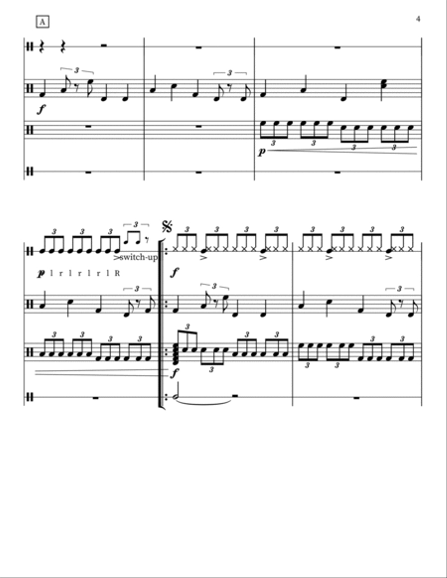 Just Can't Get Enough Marching Band scores gallery preview page 4