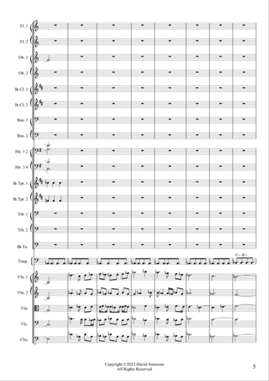 Longing (2023) Longing (2023) Full Orchestra scores gallery preview page 5