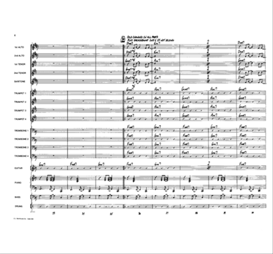 Boss Sauce Boss Sauce Jazz Ensemble scores gallery preview page 6