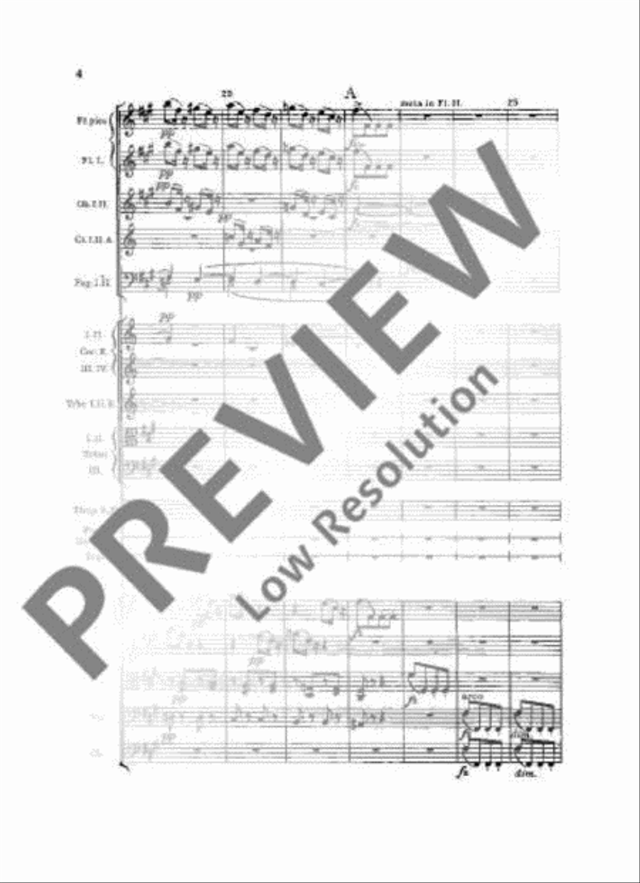 Slavonic Dances Orchestra scores gallery preview page 7