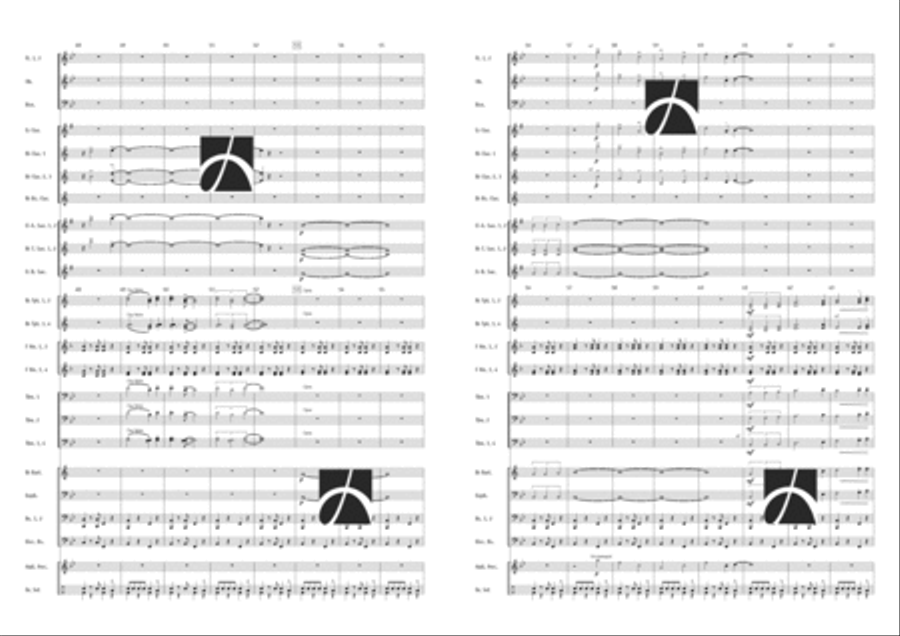 Spanish Eyes Concert Band scores gallery preview page 5