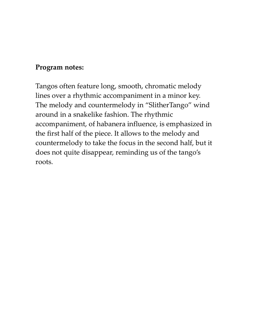 SlitherTango Tenor Saxophone scores gallery preview page 2