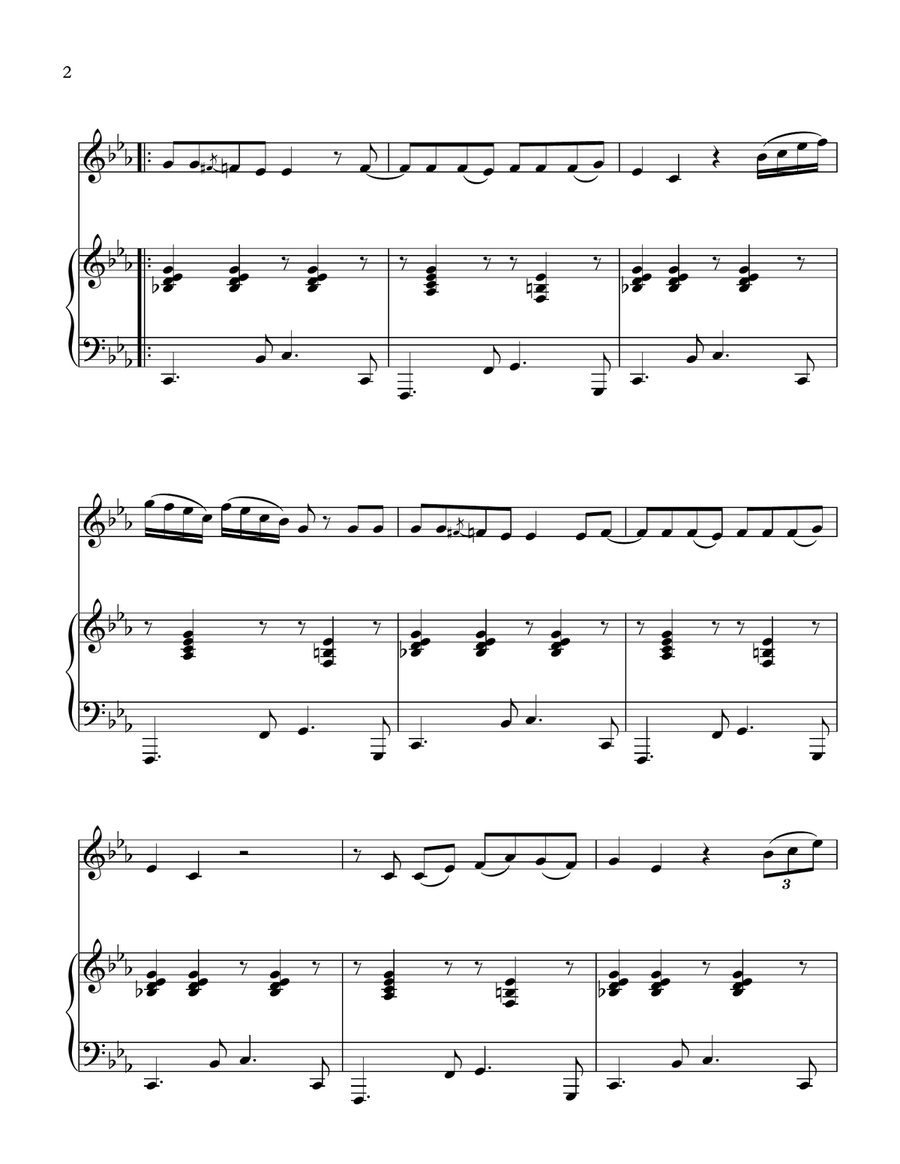 Let's Get Loud Violin Solo scores gallery preview page 3