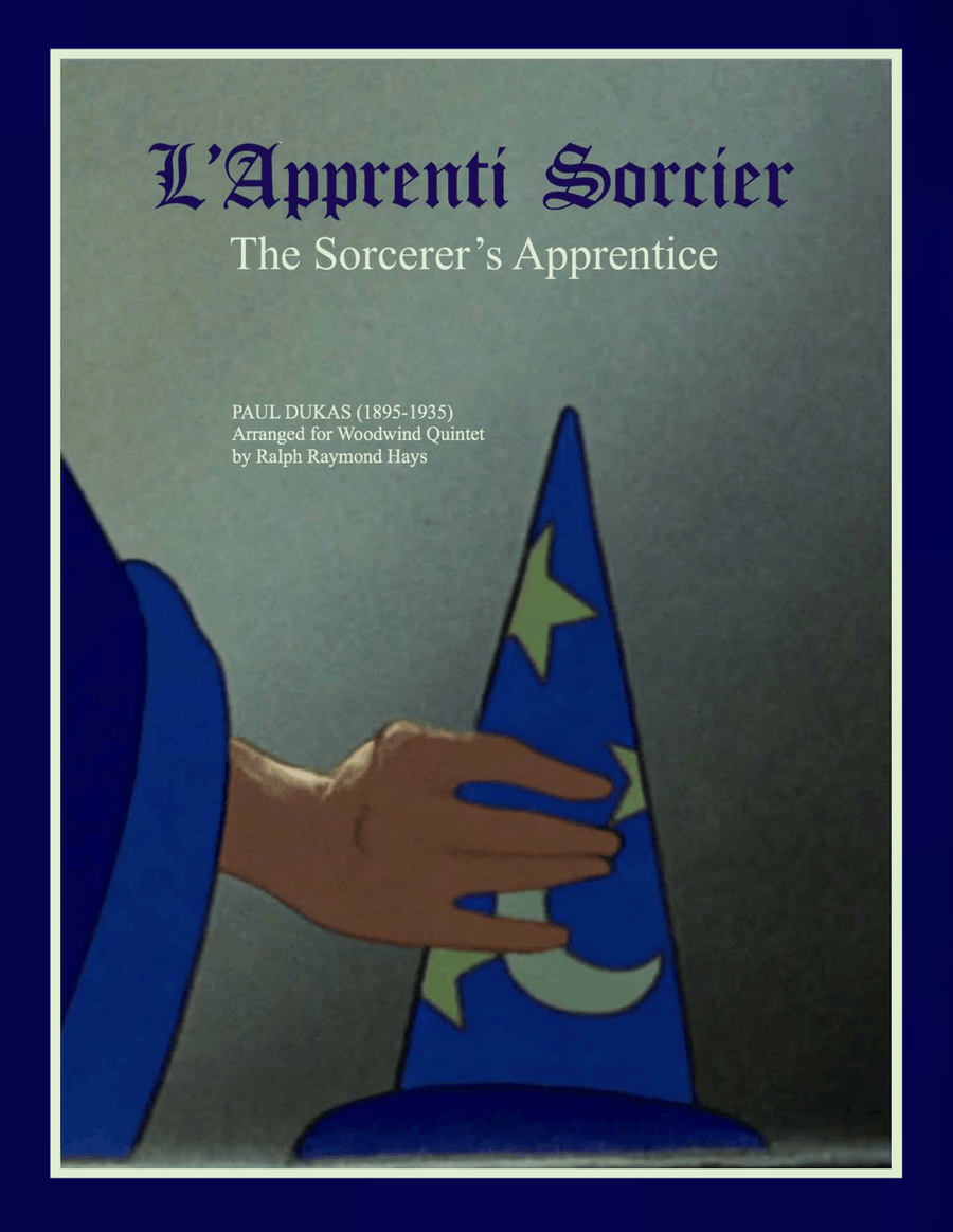 The Sorcerer's Apprentice (for Woodwind Quintet) Woodwind Quintet scores gallery preview page 1