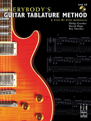 Book cover for Everybody's Guitar Tablature Method