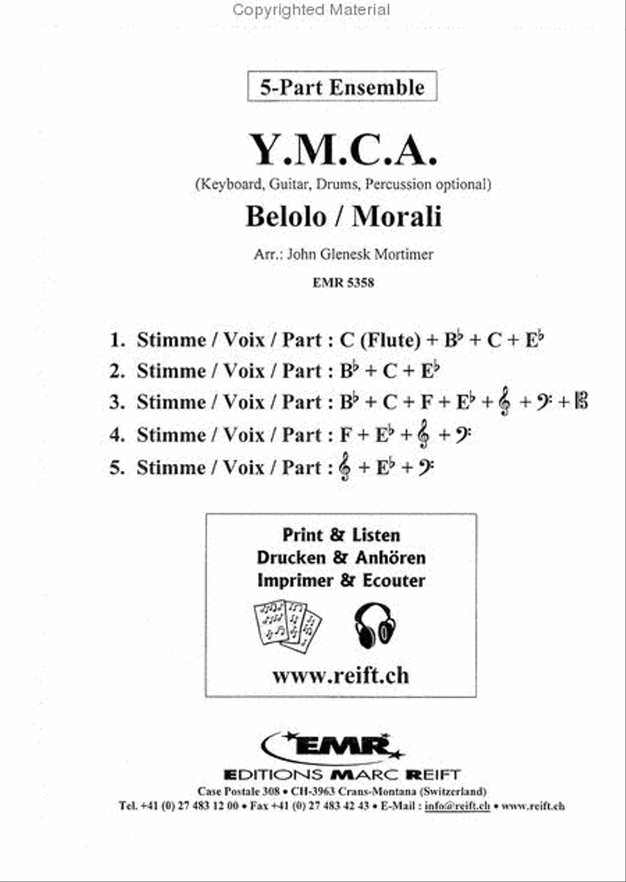 Y.M.C.A Y.M.C.A Concert Band scores gallery preview page 2