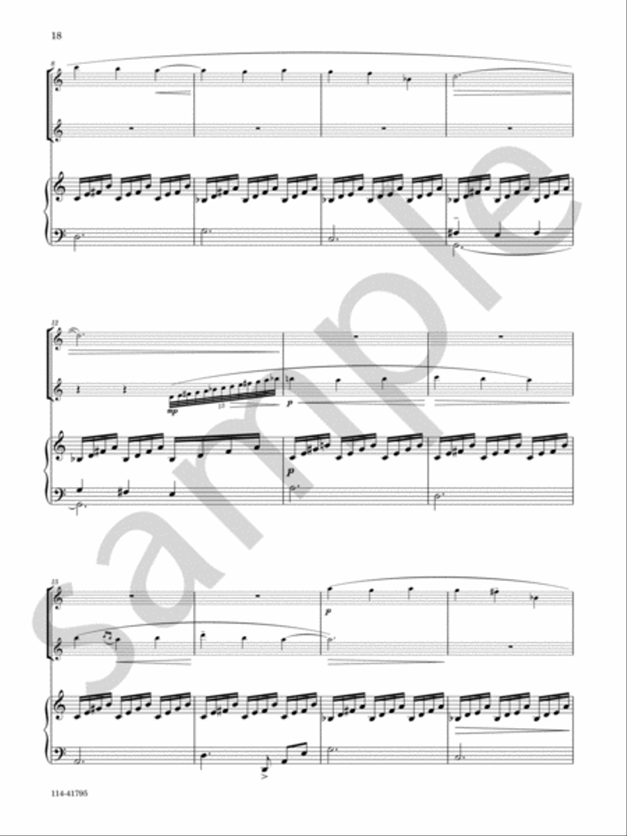 Accident Prone Accident Prone Flute Duet scores gallery preview page 10