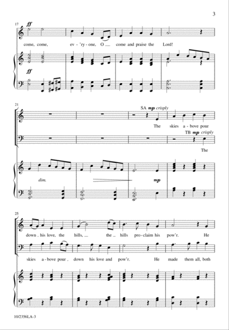 Boundless Love Boundless Love 4-Part scores gallery preview page 3