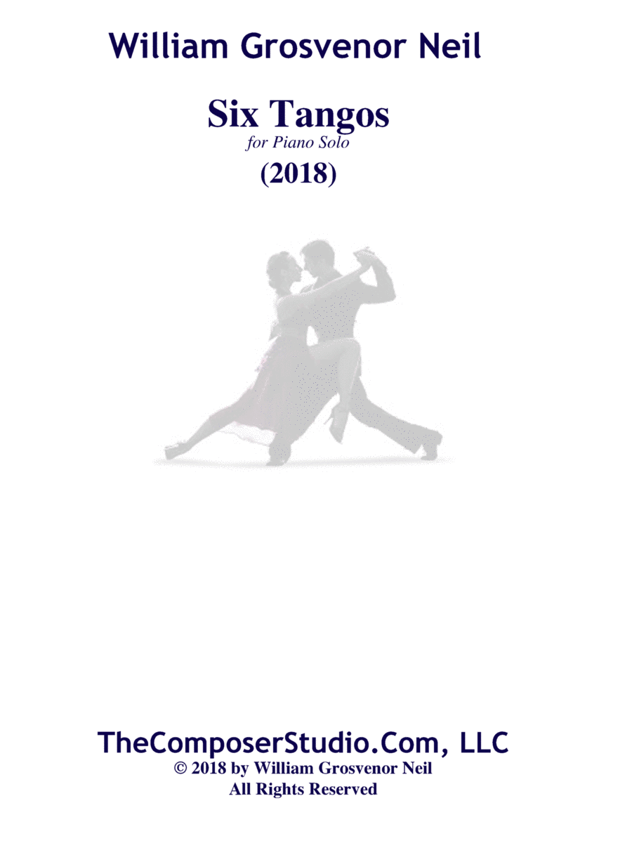 Six Tangos for Piano Solo image number null