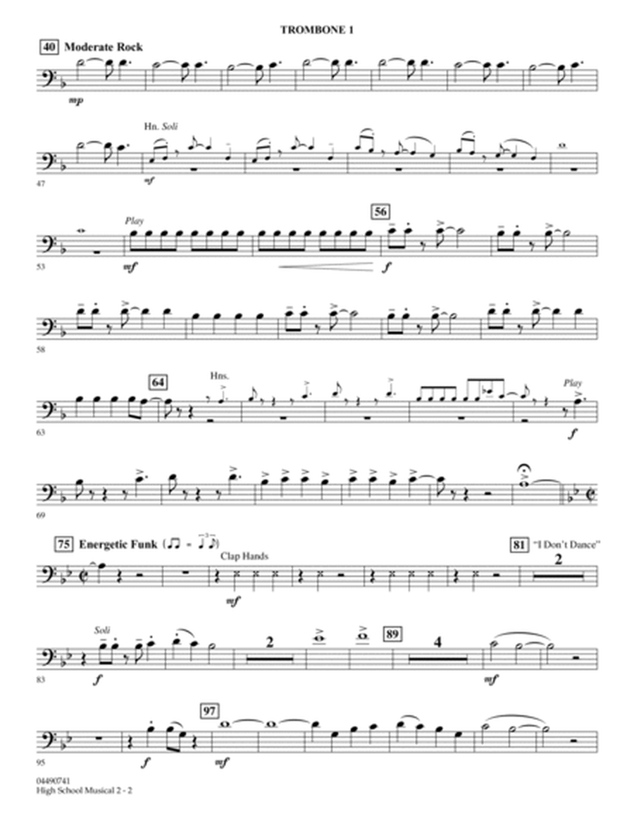 High School Musical 2 - Trombone 1