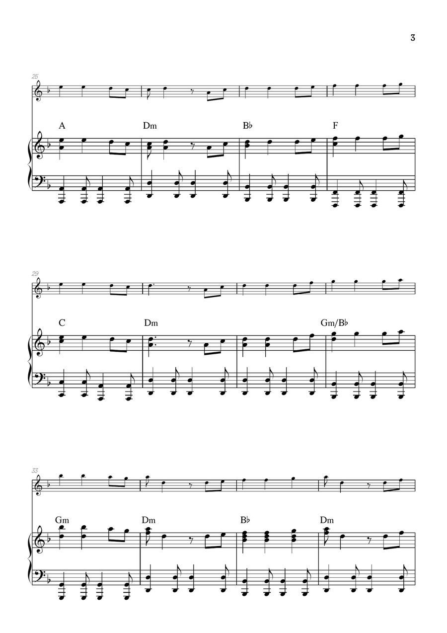 He's A Pirate Violin Solo scores gallery preview page 3